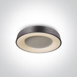 BRUSHED ANTHRACITE PLAFO 40W WW IP20 230V