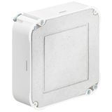 Cav. wall universal installation hsng 105 x 105 x 53 mm, halogen-free