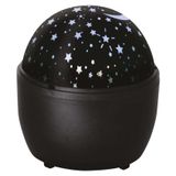 LED decorative projector – stars, 3× AA, indoor