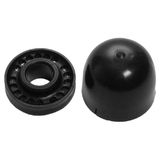 SAT Mast-Endcap DM=50 / 60mm, with cable entry, PE, black