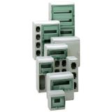 Kaedra - versatile for power outlet - 1 x 12+1 modules - 340 x 335 mm