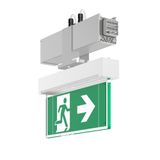 LINEDO, silver, on/off Continuous line luminaire, L 336 B 62 H 308, CB