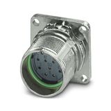 M23-12S1N8AW600S - Device connector front mounting