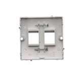 Single socket outlet with Schuko earthing, with shutters, satin, metallized, 16A