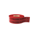 EVOCAB accessories, warning tape, 120 mm, 250 m, red