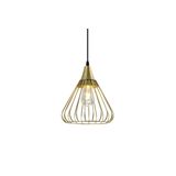 Ceiling fixture TESS,2516,AC220-240V,50/60Hz,1*E27, IP20, Diameter 24 CM,single, gold