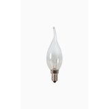 Incandescent Bulb C35 tailed 230V 25W E14 clear Bellight