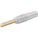 2 mm plug, solder connection, 0.5 mm², white, 22.2609-29
