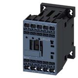 power contactor, AC-3e/AC-3, 12 A, 5.5 kW / 400 V, 3-pole, 24 V DC, auxiliary