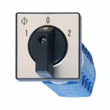 Switch front central mounting 20A 4-pole 1-0-2