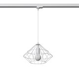 HANGING LAMP 3 PHASE UMBERTO WHITE E27