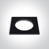 BLACK DECORATIVE BASE SQUARE FOR 10105H / 10112HA