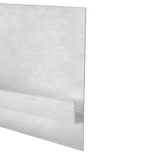 Aluminum profile for plasterboards AY 133x13 mm without diffuser 2 m
