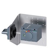 Side wall mounted rotary operator standard IEC IP65 for 3VA6 150/250 3VA5 250