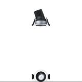 PANOS INF R68V 10W 940 LDO SP-BK WH - LED ceiling-recessed luminaire