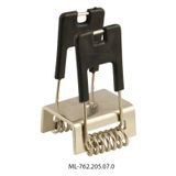 Metal feather for attaching the AD profile, 1 pc