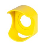 Yellow ergonomic guard  for operator