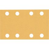 EXPERT C47 Sandpaper with 8 holes for Orbital Sanders 8 x 133 mm, G 12 1-pc