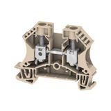 Terminal block 10 mm² phase, 800V/57A, screw