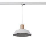 HANGING LAMP 3 PHASE FANO WHITE E27 3000K 7.5W 620LM