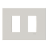 Frame - 1-gang / 1+1-module - ABB logo - S - Dune