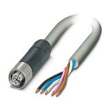 SAC-5P- 1,0-290/M12FSL FE - Power cable