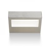 CHLOE wall stainless steel 230V LED 9W IP65 3000K