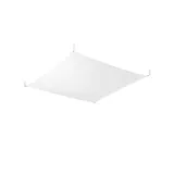 CEILING LAMP LUNA 2 WHITE G13 4X9W IP20