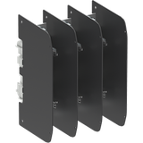Fuse Base, Size 00, Open with phase barriers IP 00, 3-pole