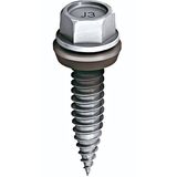 Thin sheet metal screw (trapezoidal short rail)