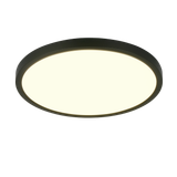 Draco LED ceiling lamp 40 cm matt black