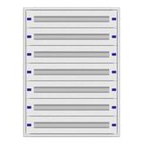 Installation insert 3-21L complete, 7 rows, plastic