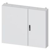 ALPHA 400, wall-mounted cabinet, IP55, Protection class 2, H: 1100 mm, W: 1300 mm, T: