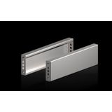 Base/plinth trim panels, sides, for VX base/plinth system, stainless steel New version