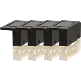 Solar Wall Lantern Bubbly Fence