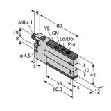 Photoelectric Sensor Bifurcated Retroreflective Sensor   SLM10N6Q