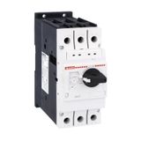 Motor protection circuit breaker, IEC breaking capacity Icu 50kA at 400V, 46...63A