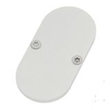 Profile endcap TBH round closed incl. screws