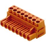 PCB plug-in connector, female plug, 5.08 mm, Number of poles: 3, 180°, Clamping yoke connection, Clamping range, max. : 3.31 mm², Box