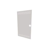 TM3-KLV Replacement door, with vents,, white, 3-row, for flush-mounting (hollow-wall) compact distribution boards
