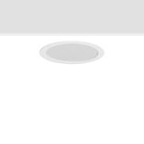 TOLEDO FLAT+ round, 16 W, 1950 lm, 830, 840, white, on/off Recessed do