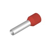 Wire-end ferrule, Standard, 21 mm, 18 mm, red