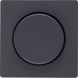 Centre plate f.rot. dimmer/potentiometer, setting knob, Q.1/Q.3, ant.v