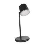 LED Desk Lamp ABBIE rechargeable, black