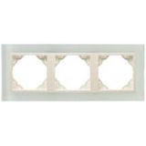 TRIPLE FRAME CRISTAL/PEARL