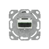 0244/22-500 Optical Inserts LC-Quad 2gang silve Optical fibre