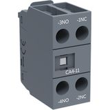 CA4-11 AUXILIARY CONTACT 1NO+1NC FRONT.