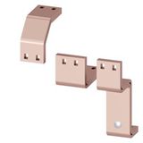 copper connection ACB to MBB L 3WA size 2 (2500 A), withdrawable version, cable connection: bottom
