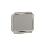 PLEXO PUSH BUTTON NO CONTACT INDICATOR - GREY - MECHANISM