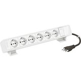 6 SOCKETS IT P30 with switch 2m CORD WITH PLUG